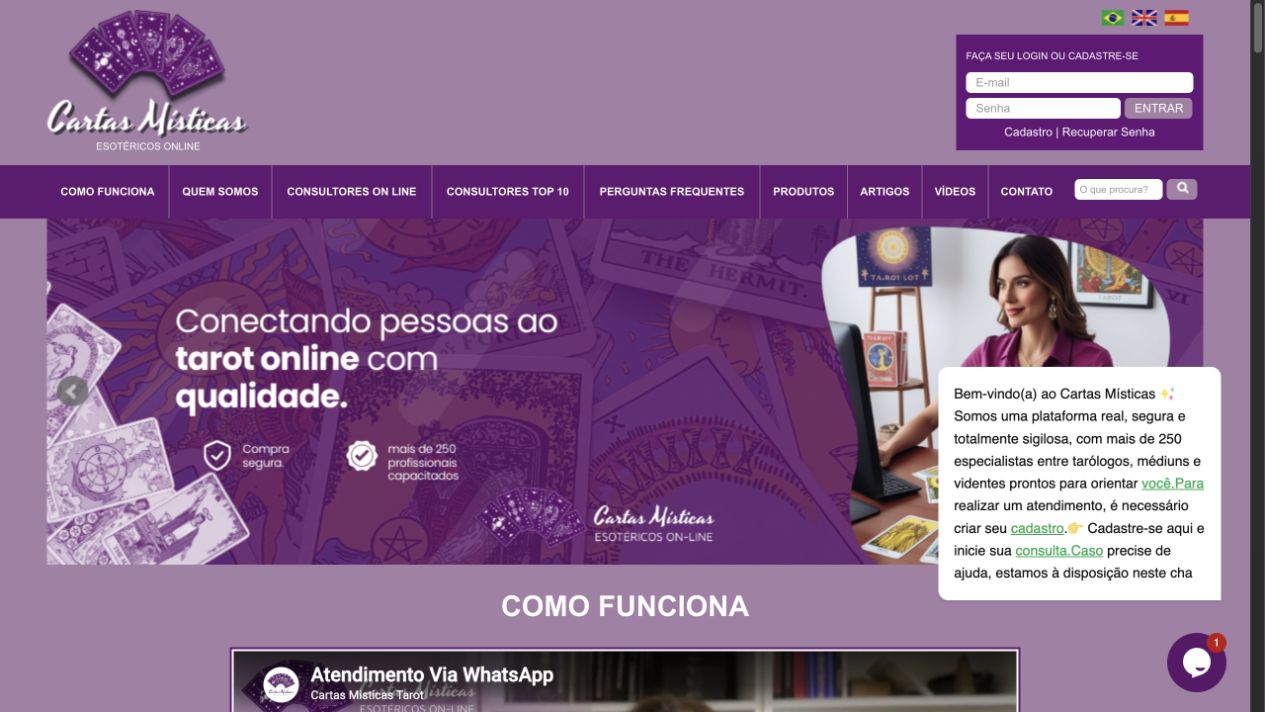 Cartas Místicas